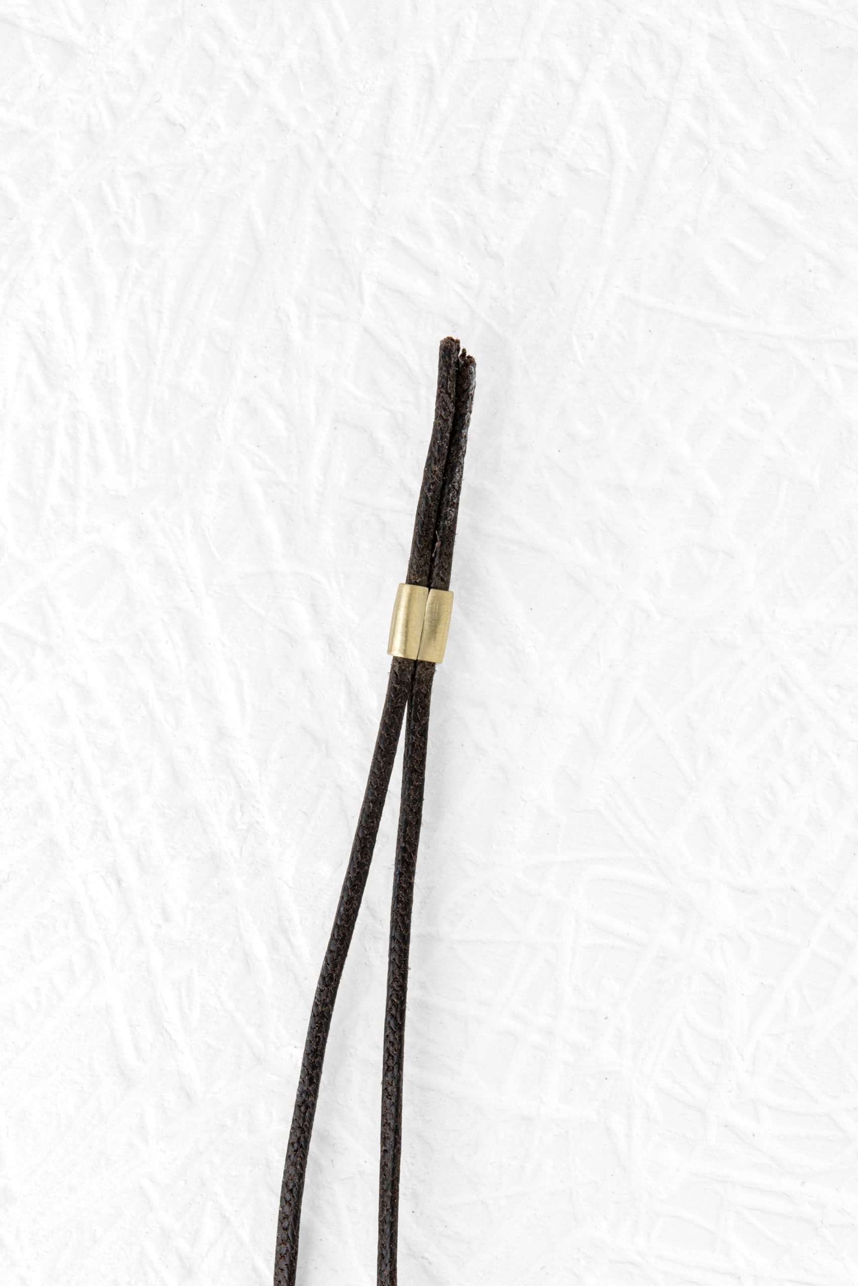 The Rectangular Golden Pendant Necklace - Agas & Tamar