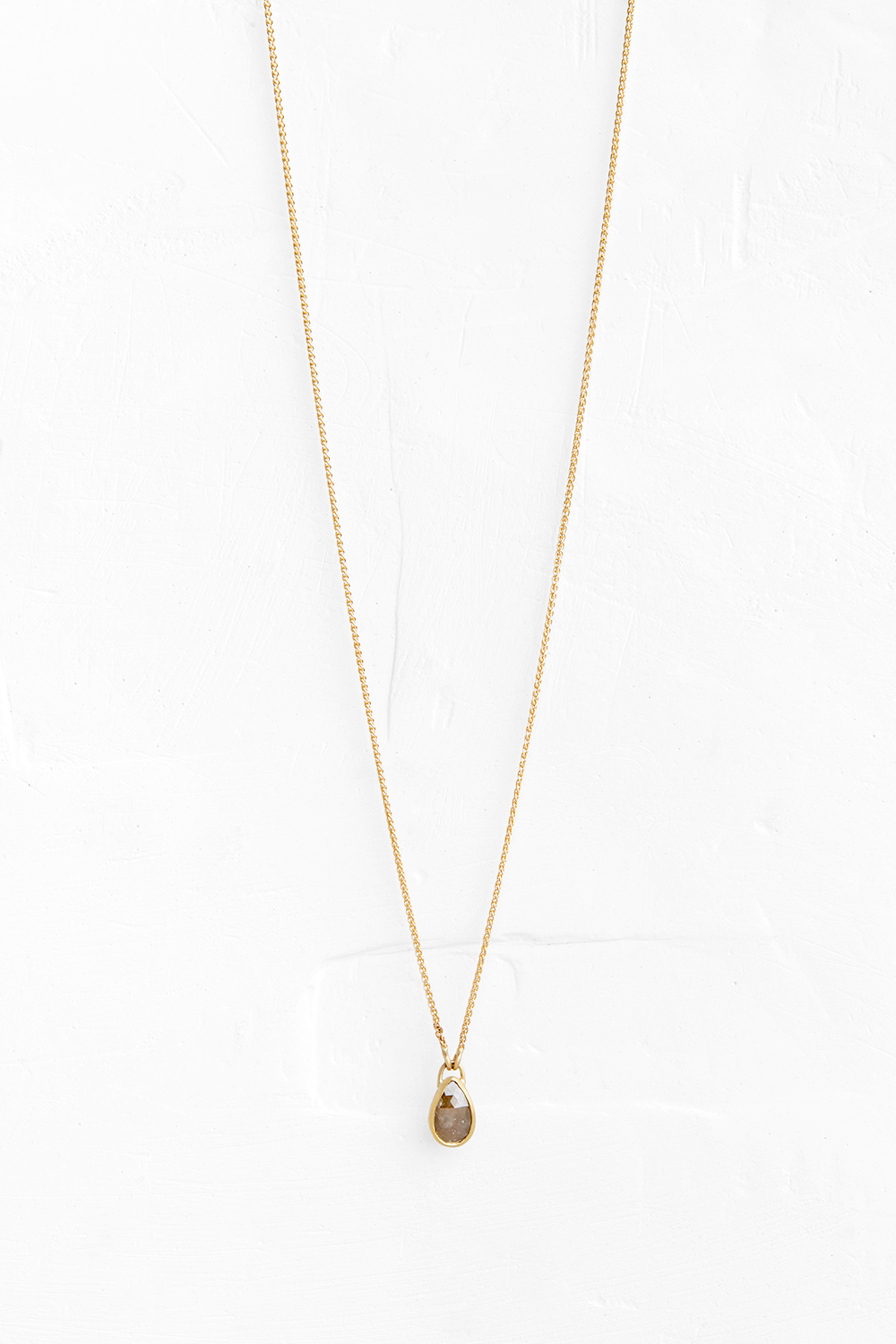 One Of A Kind Diamante Pendant Necklace - Agas & Tamar